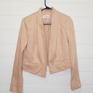 Calvin Klein Faux Suede Blazer 6
